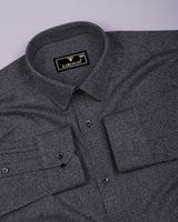 Flavyn Black Two Shaded Plaid Flannel Shirt
