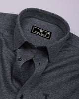 Flavyn Black Two Shaded Plaid Flannel Shirt