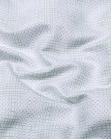 Cannoli Green Check Premium Giza Shirt