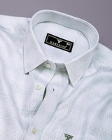 Cannoli Green Check Premium Giza Shirt