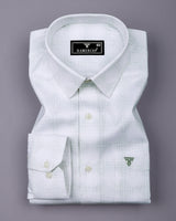 Cannoli Green Check Premium Giza Shirt
