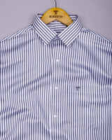 Destiny Light Gray With White Stripe Premium Gizza Shirt