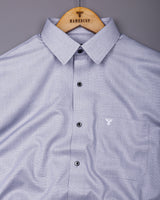 Kryon Gray Dobby Stripe Premium Giza Shirt
