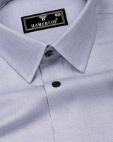 Kryon Gray Dobby Stripe Premium Giza Shirt