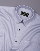 Kryon Gray Dobby Stripe Premium Giza Shirt