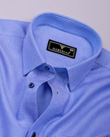Velron Blue Premium Giza Shirt