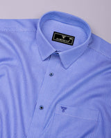 Velron Blue Premium Giza Shirt