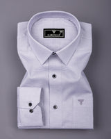 Drelon Gray Dobby Solid Premium Giza Shirt