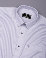 Drelon Gray Dobby Solid Premium Giza Shirt