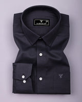 Ravelo Gray Dobby Premium Giza Shirt