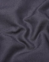 Luminor Gray Formal Linen Shirt