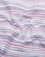Elora Pink Multi Stripe Linen Cotton Shirt