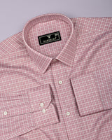 Luvio Onion Pink Check Premium Gizza Shirt