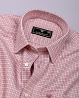 Luvio Onion Pink Check Premium Gizza Shirt