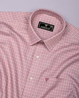 Luvio Onion Pink Check Premium Gizza Shirt