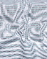 Dario Green With Black Stripe Premium Giza Shirt