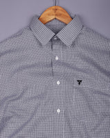 Norev Black Jacquard Premium Giza Shirt