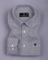 Norev Black Jacquard Premium Giza Shirt
