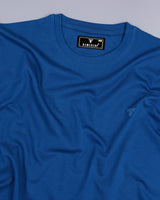 Cerulean Blue Super Soft Premium Cotton T-Shirt