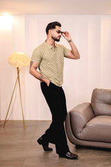 Mornik Light Pista Knitted Cotton Polo T-Shirt