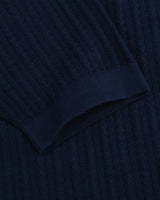 Spectra NavyBlue Knitted Cotton Polo T-Shirt