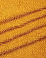 Lisson Turmeric Yellow Knitted Cotton T-Shirt
