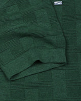 Aristo Cactus Green Knitted Melange Cotton T-Shirt