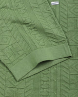 Limon Parrot Green Knitted Cotton T-Shirt