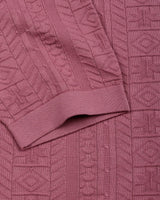 Limon Onion Pink Knitted Cotton T-Shirt