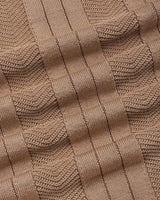 Croten Clay Cream Knitted Cotton T-Shirt