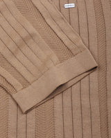 Croten Clay Cream Knitted Cotton T-Shirt