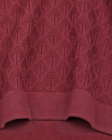 Kernel Carrot Red Knitted Cotton Polo T-Shirt