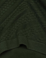 Richmond Hunter Green Knitted Cotton T-Shirt