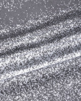 Gray Sprinkle With White Knitted Cotton Polo T-Shirt