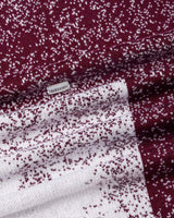 Bloom Wine Purple With White Knitted Cotton T-Shirt