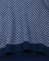 Formin Blue Knitted Cotton Polo T-Shirt