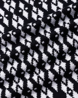 Costa Black Knitted Cotton Polo T-Shirt