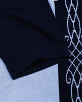 California SkyBlue Knitted Cotton Designer Polo T-Shirt