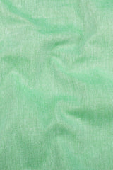 Green oxford cotton shirt