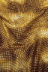 Mustard Yellow with White Grid Pattern Printed Shirt