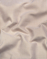 Laven Cream Jacquard Premium Giza Shirt
