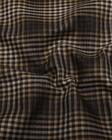 Mavon Brown Check Brushed Cotton Shirt