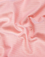Pestry Peach Orange With White Stripe Premium Giza Shirt