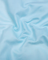 Cinchona AquaBlue Solid Premium Giza Cotton Shirt