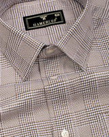 Sandro Cream Jacquard Premium Giza Shirt