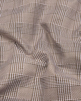 Sandro Cream Jacquard Premium Giza Shirt