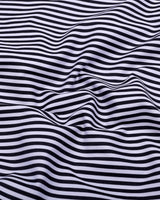 Eternity Black With White Stripe Premium Giza Designer Shirt