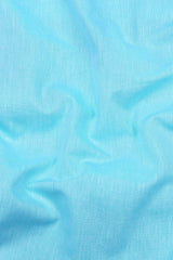 Arctic Blue Solid Oxford Cotton Shirt