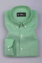 Arctic Pista Solid Oxford Cotton Shirt