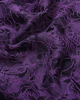 Wine Flower Printed Jacquard Designer Nehru Jacket